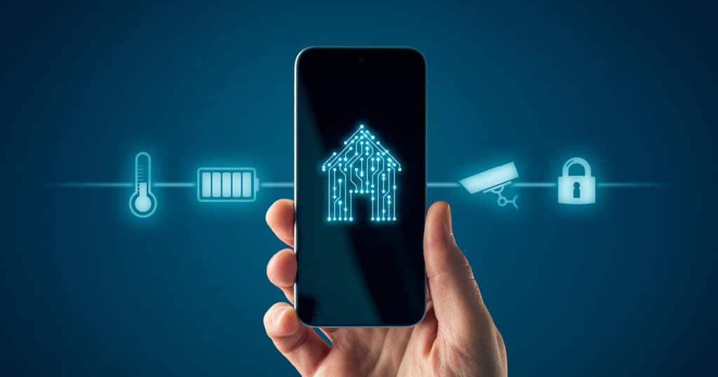 Os sistemas da sua casa na palma da mão ou em um tom de voz com a automação residencial